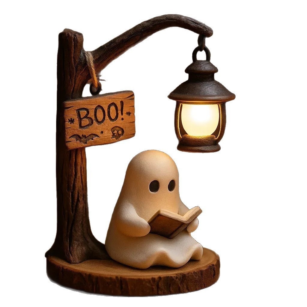 Ghost Reading Lantern 4.3x3.14 - Desk Setup Lamp ulasan dan harga